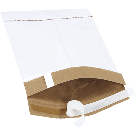 6 x 10" White #0 Self-Seal Padded Mailers