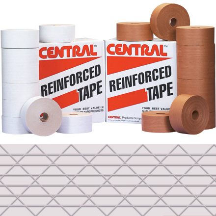 3" x 450' White Central<span class='rtm'>®</span> 250 Reinforced Tape