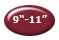 9"-11"